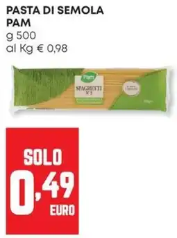 Pam Pasta di semola Pam Spaghetti N°5 offerta