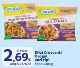 Sigma Sfizi Croccanti Orogel offerta