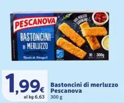 Sigma Bastoncini di merluzzo Pescanova offerta