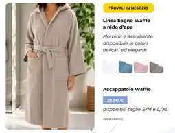 Kasanova Accappatoio Waffle offerta