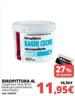 Brico Io Idropittura Bagni Cucine Chrome offerta