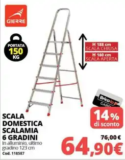 Brico Io Scalamaia 6 gradini Gierre offerta