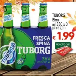 Despar Tuborg birra offerta