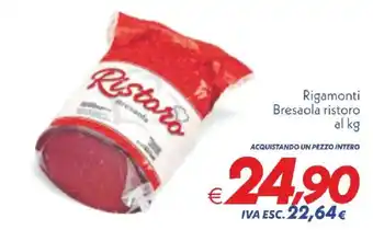 Rigamonti Bresaola ristoro