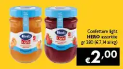 Spak Supermercati Confettura light HERO offerta