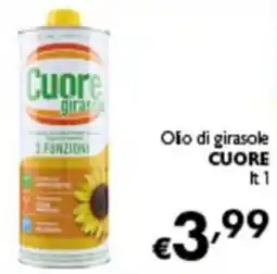 Spak Supermercati Olio di girasole Cuore offerta