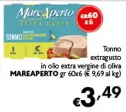 Spak Supermercati Tonno extragusto Mareaperto offerta