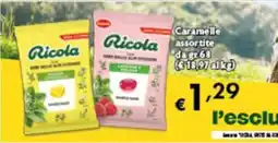 Spak Supermercati Caramelle assortite Ricola offerta