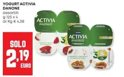 Pam Yogurt Activia Danone offerta