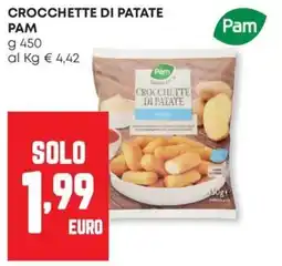 Pam Crocchette di patate Pam offerta