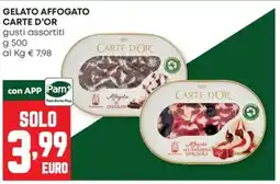Pam Gelato affogato Carte d'Or offerta