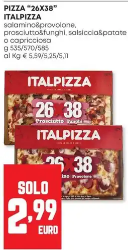Pam Italpizza pizza 26x38 offerta