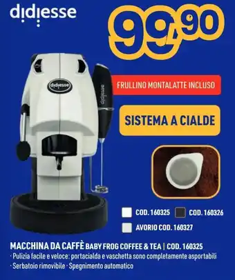 Macchina da caffè Baby Frog Coffee & Tea