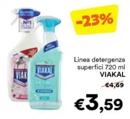 Unes Linea detergenza superfici VIAKAL offerta