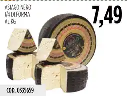 Carico Cash & Carry Asiago nero offerta