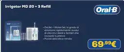Euronics Irrigatore Oral-B MD 20 offerta