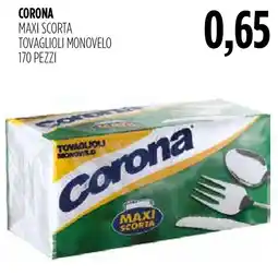 Carico Cash & Carry Tovaglioli monove lo Corona offerta