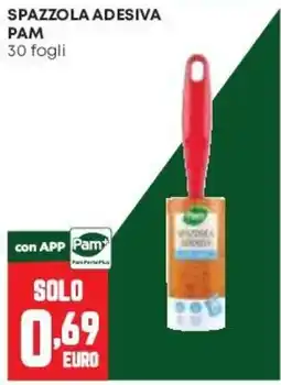 Pam Spazzola adesiva Pam offerta