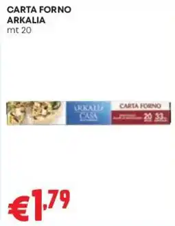Pam Carta forno Arkalia offerta