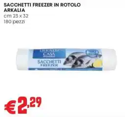 Pam Sacchetti freezer Arkalia offerta