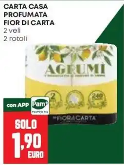 Pam Carta casa profumata fior di carta agrumi offerta
