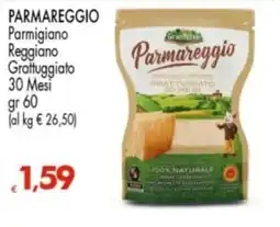 Despar Parmareggio Parmigiano Reggiano Grattuggiato offerta