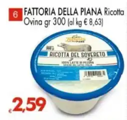 Despar Fattoria della Piana Ricotta Ovina offerta