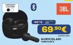Euronics JBL Auricolari Tune Flex 2 offerta