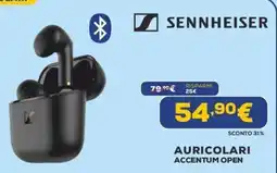 Euronics Sennheiser Auricolari Accentum Open offerta