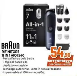 Expert Braun rifinitore 11 in 1 offerta