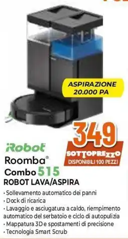 Expert Robot Roomba Combo 515 offerta