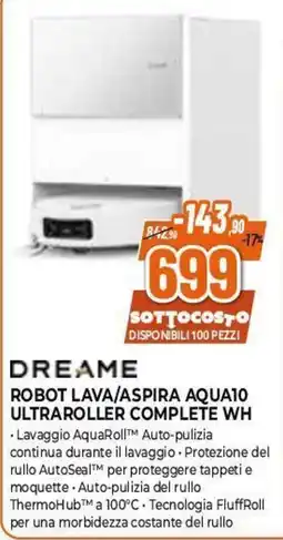 Expert Dreame robot lava/aspire aqua10 ultraroller complete wh offerta