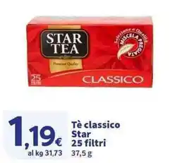 Sigma Superstore Tè classico Star offerta
