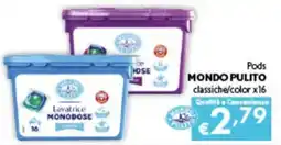 Spak Supermercati Lavatrice Monodose offerta
