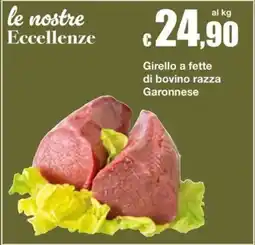 Sì con te Market Girello a fette di bovino razza Garonnese offerta