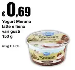 Sì con te Market Yogurt Merano offerta