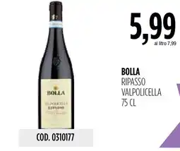 Carico Cash & Carry Bolla Ripasso Valpolicella offerta