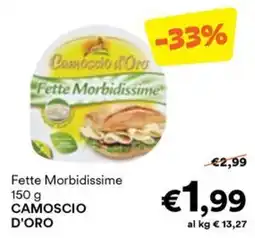 Unes Fette Morbidissime CAMOSCIO D'ORO offerta