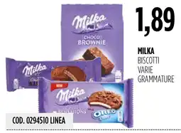 Carico Cash & Carry Milka biscotti varie grammature offerta