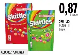 Carico Cash & Carry Skittles Confetti offerta