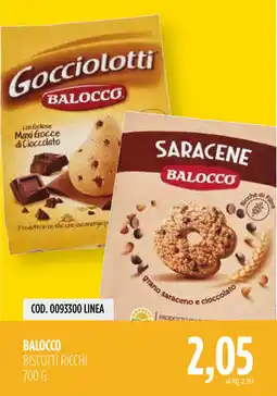 Carico Cash & Carry Balocco biscotti ricchi offerta