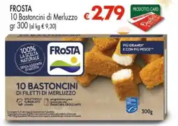 Despar Frosta 10 bastoncini di filetti di merluzzo offerta