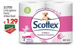 Despar Scottex Carta Igienica Family offerta
