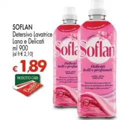 Despar Soflan Detersivo Lavatrice Lana e Delicati offerta