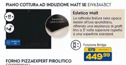 Euronics Bruno Piano cottura ad induzione Matt SE offerta