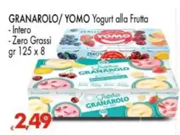 Despar Granarolo/Yomo Yogurt alla Frutta offerta