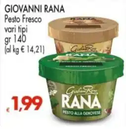 Despar Pesto Fresco Rana offerta