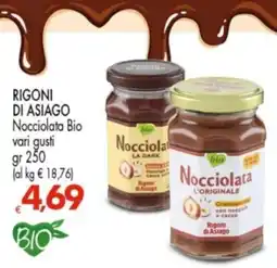 Despar Nocciolata Bio Rigoni di Asiago offerta
