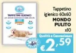 Spak Supermercati Tappetino igienico MONDO PULITO offerta
