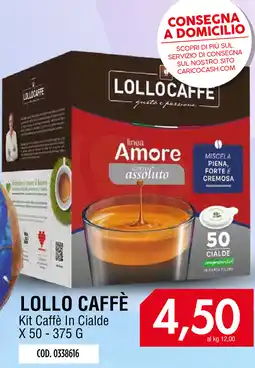 Carico Cash & Carry Lollo Caffè Kit Caffè In Cialde offerta